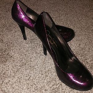 Jessica Simpson stilettos Mary Janes